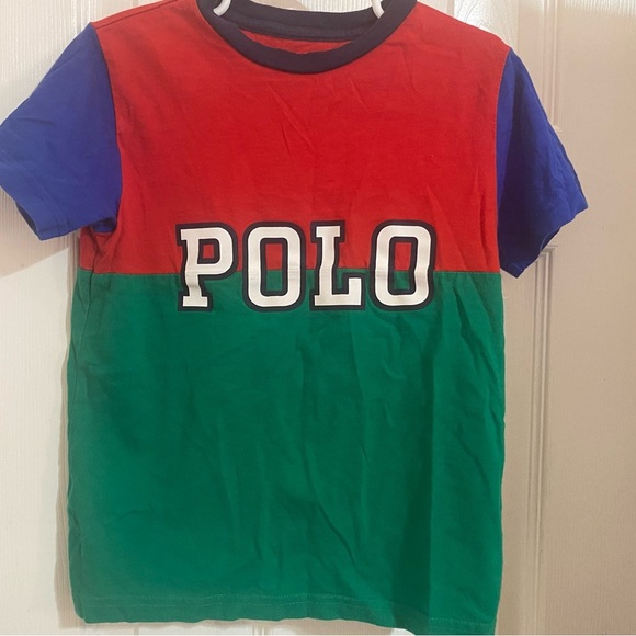 Polo Ralph Lauren Colorblock Tee Shirt - Picture 4 of 7